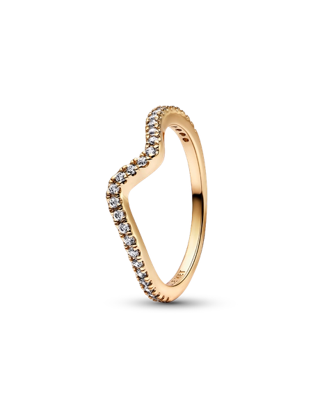 Sparkling Wave Ring