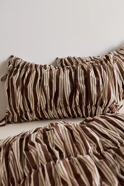 Printed Cinched Core Sham Set