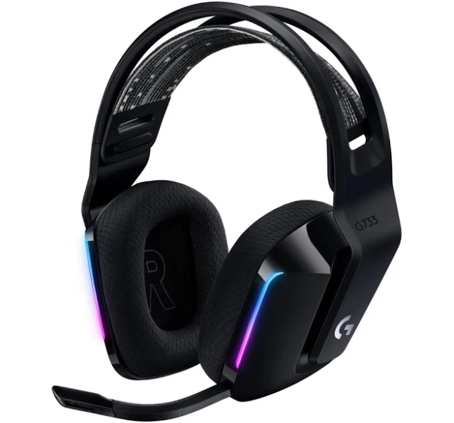 Logitech G733 Lightspeed Wireless RGB Gaming Headset