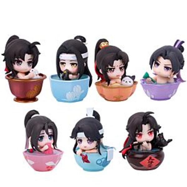 Mo Dao Zu Shi Qing Cang Official Goods Tea Cup Figurines Individuals