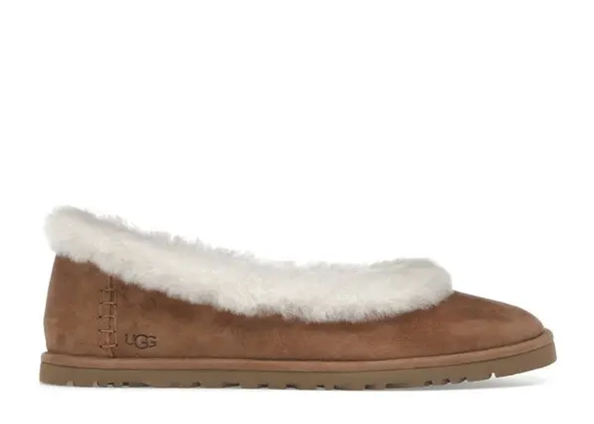 Zora Ballet Flats - Chestnut