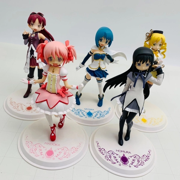BANPRESTO Puella Magi Madoka Magica DX Figure Homura Kyoko Sayaka Mami Set of 5