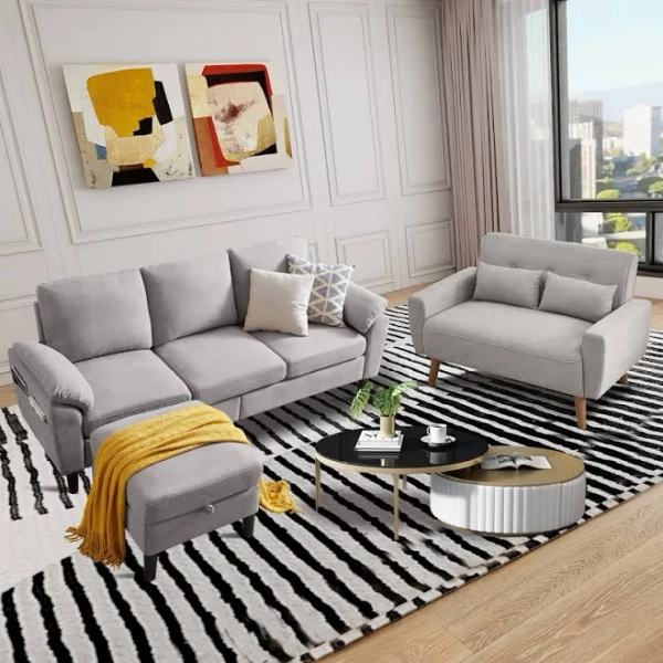 3 Piece Living Room Sets