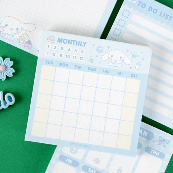 Sanrio Cinnamoroll My Daily Memo Pad