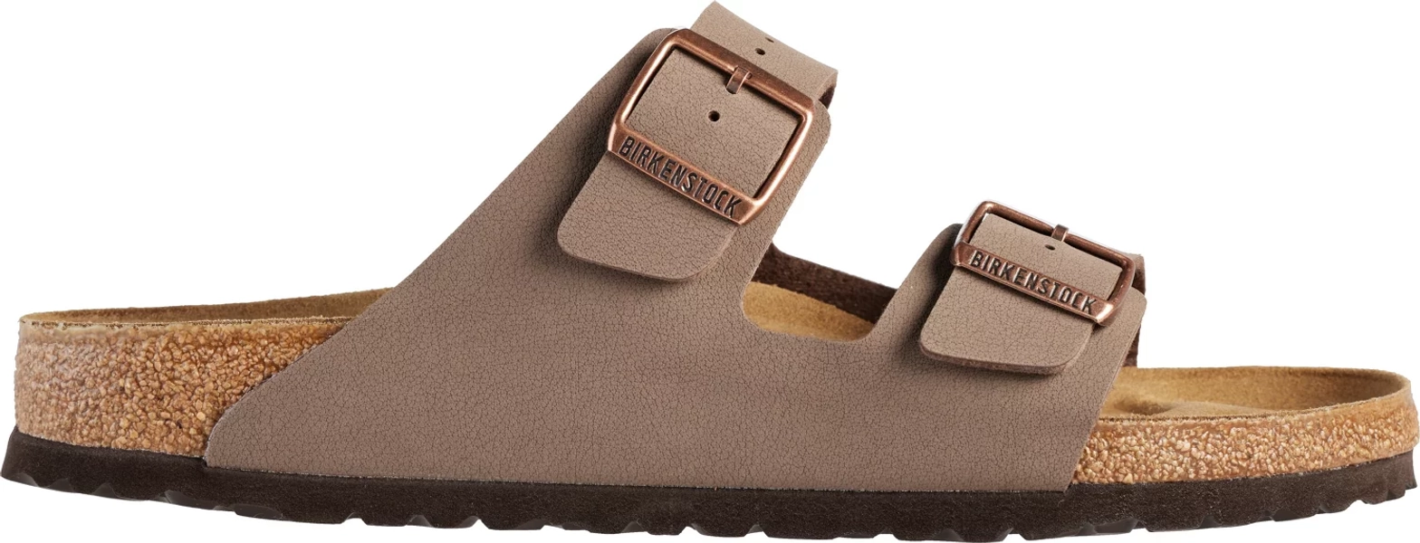 Birkenstock Men's Arizona Birkibuc Sandals Brown