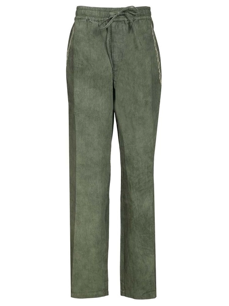 Isabel Marant Zabel Embroidered Drawstring Pants