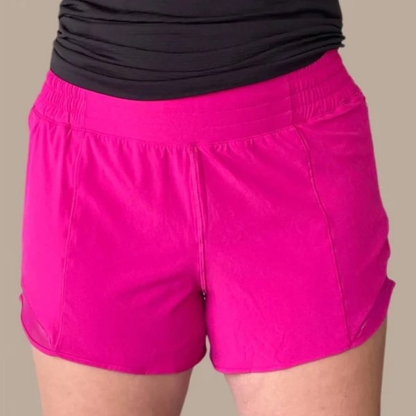 Lululemon - Hotty Hot High Rise Shorts 10 / Pink Flare