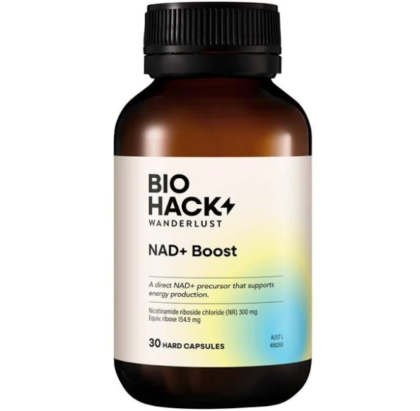 Biohack Wanderlust NAD+ Boost 30 Capsules