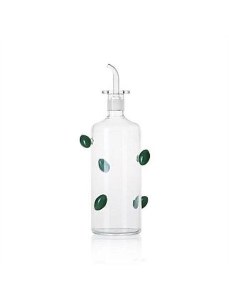 THE OLIVE BOTTLE - clear/opaque olive