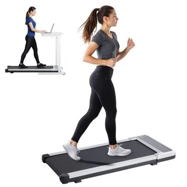 Simenmax Walking Pad Under Desk Treadmill for Home Office Quiet Portable Treadmill for Small Spaces