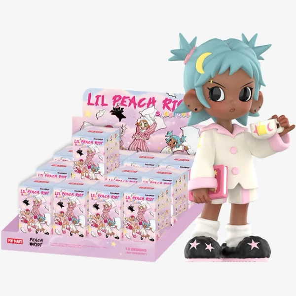 Pop Mart Lil Peach Riot Sleepover Series Figures