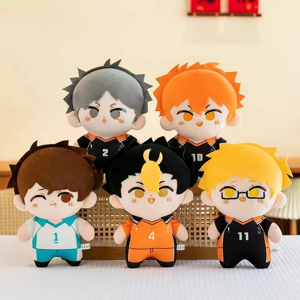 Haikyuu Plush Toy - Hinata Shoyo Kenma Bokuto Tsukishima - Anime Soft Doll NEW