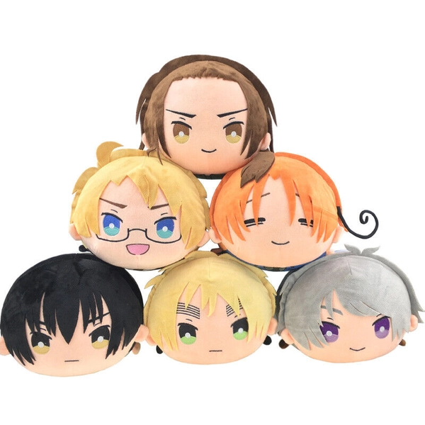 Axis Powers Hetalia Alfred F. Jones Feliciano Vargas Plush Doll Pillow Toy Gift