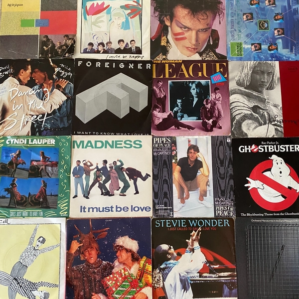 1980's Vinyl 7 Inch Singles - Build Your Own Collection - Buy 3 Get 2 Free Lot 1