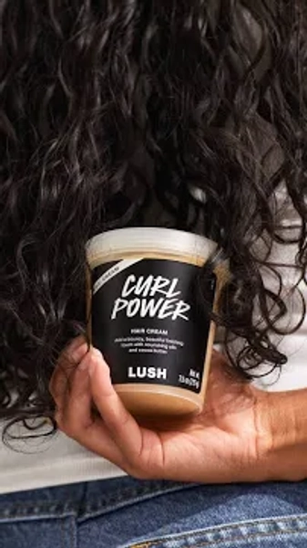LUSH Haircare curl power 215g-Yellow