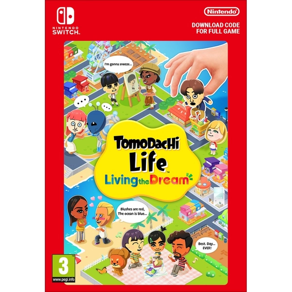 ⭐️Tomodachi Life: Living the Dream Nintendo Switch (Digital Download)