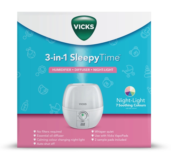 Vicks 3 In 1 Humidifier