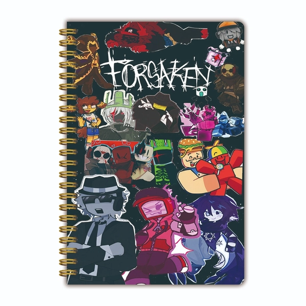 1 Colorful Game-themed Spiral Notebook| 5.5x 8.3inch| Horizontal Inner Pages| Suitable for Daily * Journaling| Writing| Office Supplies| Student| Perfect Gift