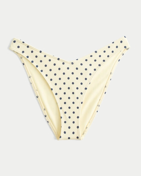 Rib Cheeky Bikini Bottom