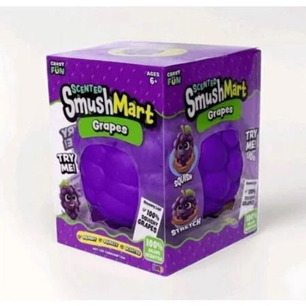 Crazy Fun Grapes Scented Squishy Fidget Toy