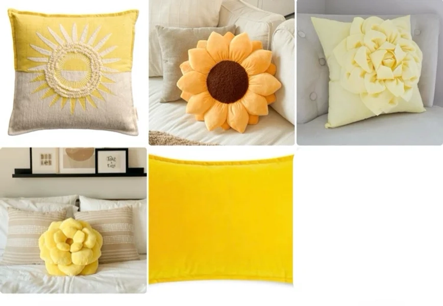 Yellow Throw Pillows
