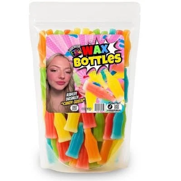 Food Crush Wax Bottle Candy Snacks by Ashley Dashley
