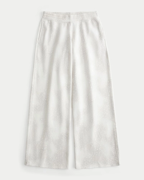 Doe Print Baggy Sweatpants