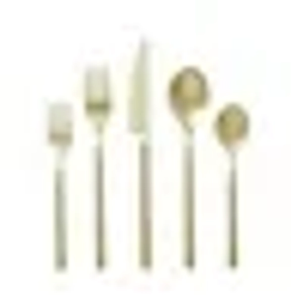 Better Homes & Gardens Holden Stainless Steel 20 Piece Flatware Set Gold
