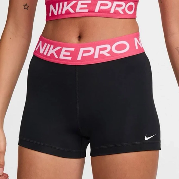 Nike Women's Pro 365 Shorts 3 in Black - Women's Athletic Performance Bottoms at Academy Sports