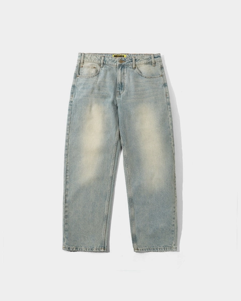 Butter Goods Ace Denim Jeans Distressed Light Blue