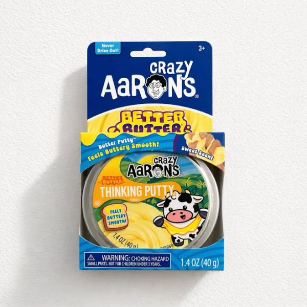 Crazy Aaron’s Putty - Better Butter 1.4 & 2.1 Oz Tin Chose Size Tin