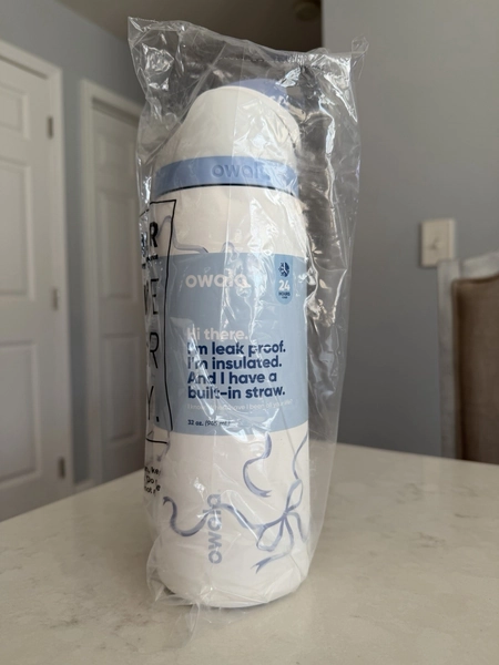 Owala Freesip 32oz Tied and True Bow Water Bottle Urban Outfitters NEW AUTHENTIC