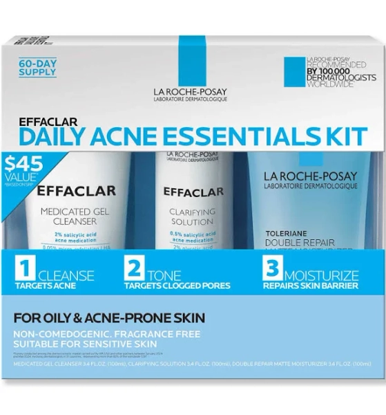 La Roche Posay Effaclar Daily Acne Essentials Kit