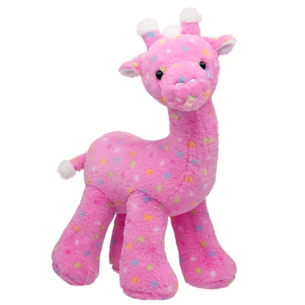 Build-A-Bear Frosted Animal Cookie Giraffe Soft Toy Stuffed Animal in Pink