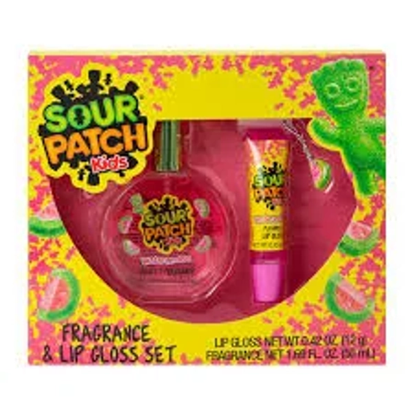 Sour Patch Kids Fragrance & Lip Gloss Set