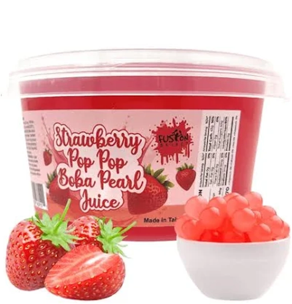 Fusion Select Bursting Boba Popping Boba Pearls Fruit Tea Snack Toppings