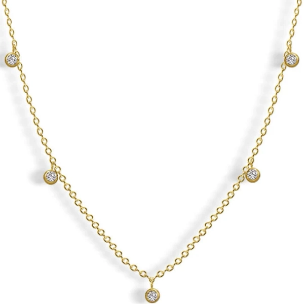 18K Gold Plated Stainless Steel Symphony Necklace