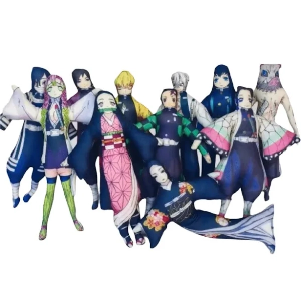 New Anime Demon Slayer Tomioka Giyu Kamado Tanjirou Kamado Nezuko Agatsuma Zenitsu Twistable Shape