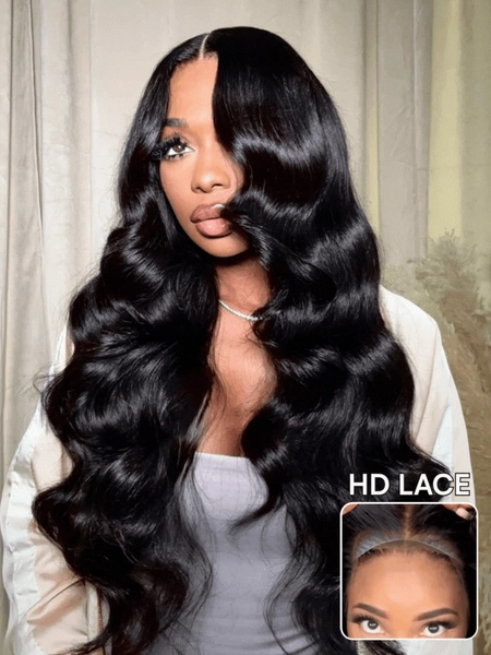 
    Beautyforever 7x5 and 5x5 HD Lace BlendAway Glueless Wig Body Wave Put on and Go Pre-Everything Human Hair Wigs with Invisiknots
