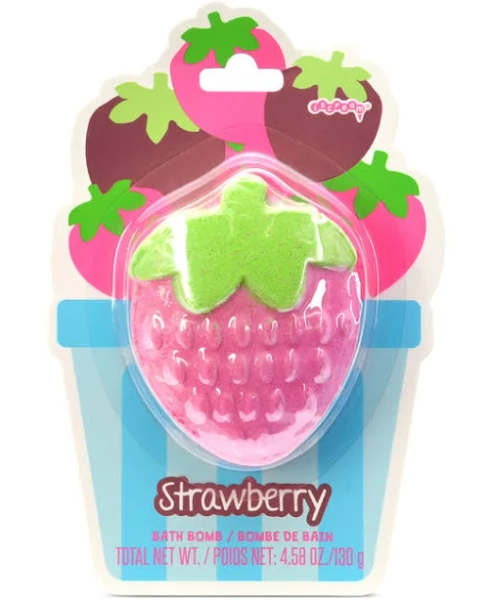 Strawberry Bath Bomb by iScream