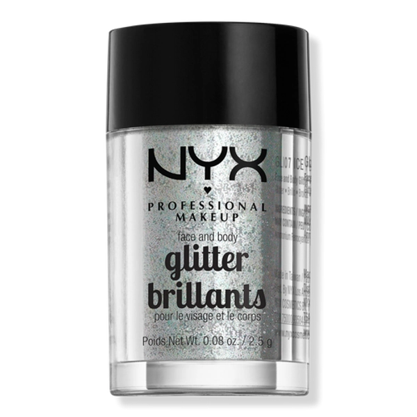 Vegan Loose Face and Body Glitter - Ice