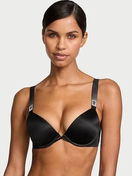 Victoria's Secret Women's Push-Up Bras with Scattered Shine Strap