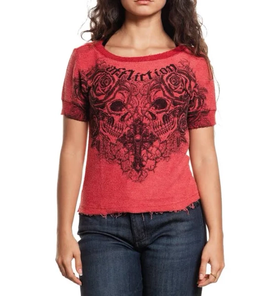 Affliction Forgotten Top