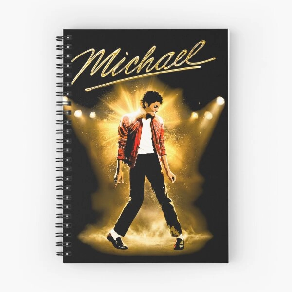 MJ King of Pop Halftone Journal