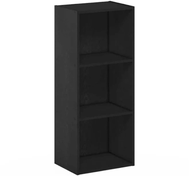 Mathis Home Furinno Luder 3-Tier Open Shelf Bookcase