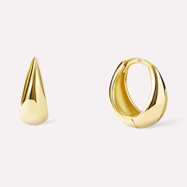 Ana Luisa Women's Nate Bold Huggie Hoops