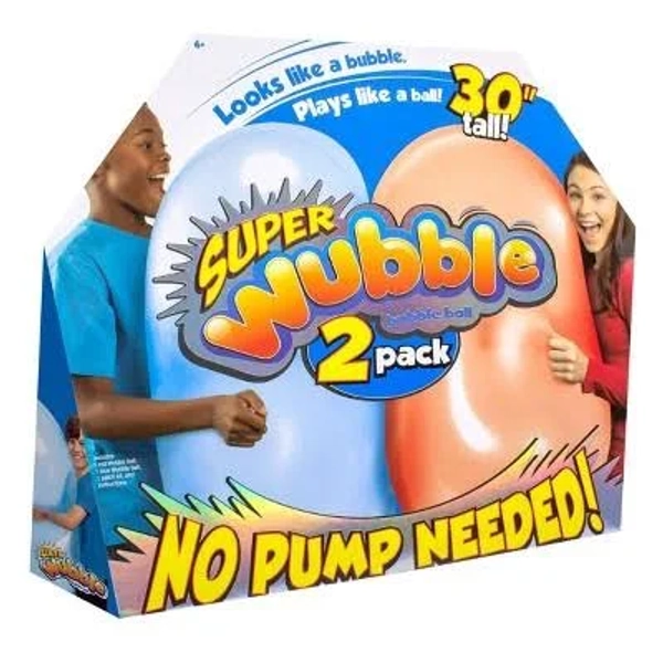 Wubble Super Wubble Bubble Ball Assortment 2pk