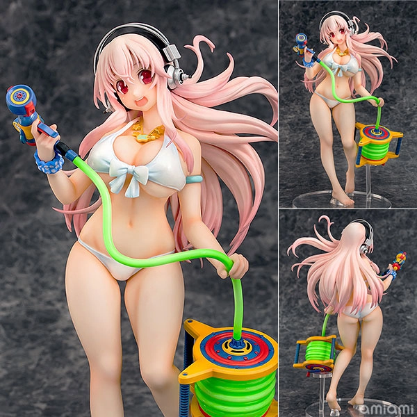 (Pre-owned ITEM:A-/BOX:B)Super Sonico Senran Kagura PBS Ver. 1/7 Complete Figure(Released)