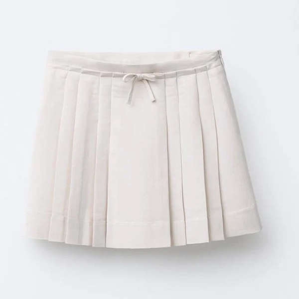 Zara Kids Flowy Pleated Skirt