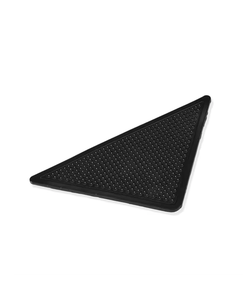 8 Pack Corner Rug and Mat Grips - Black - Black - One Size
